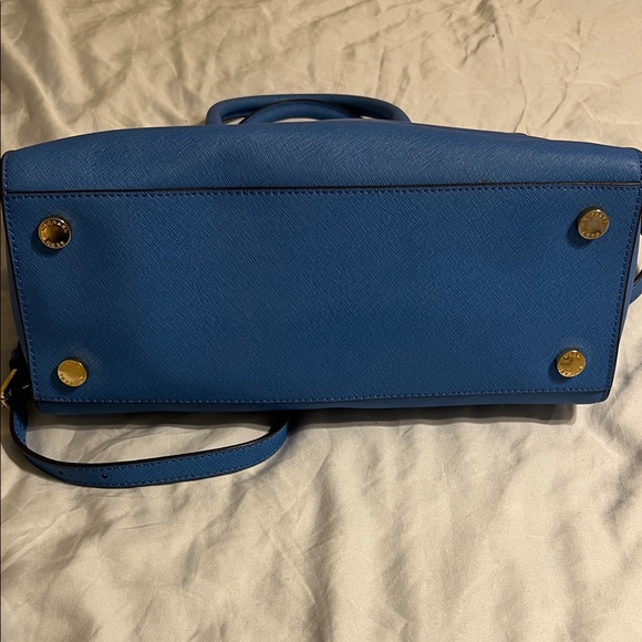 Michael Kors Royal Blue Satchel - Picture 9 of 15